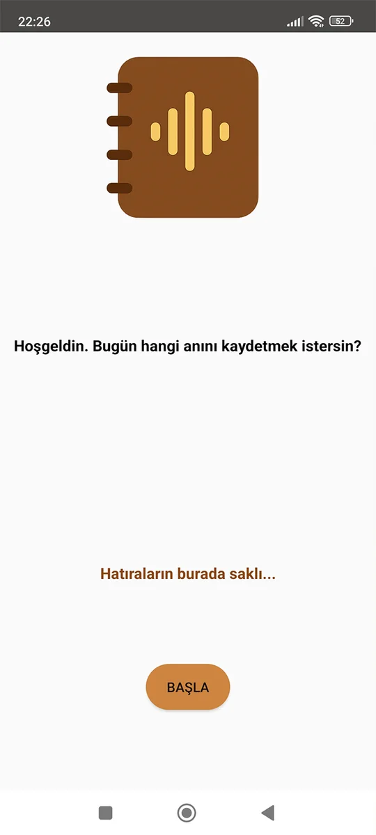 Anı Defteri ekran görüntüsü 1