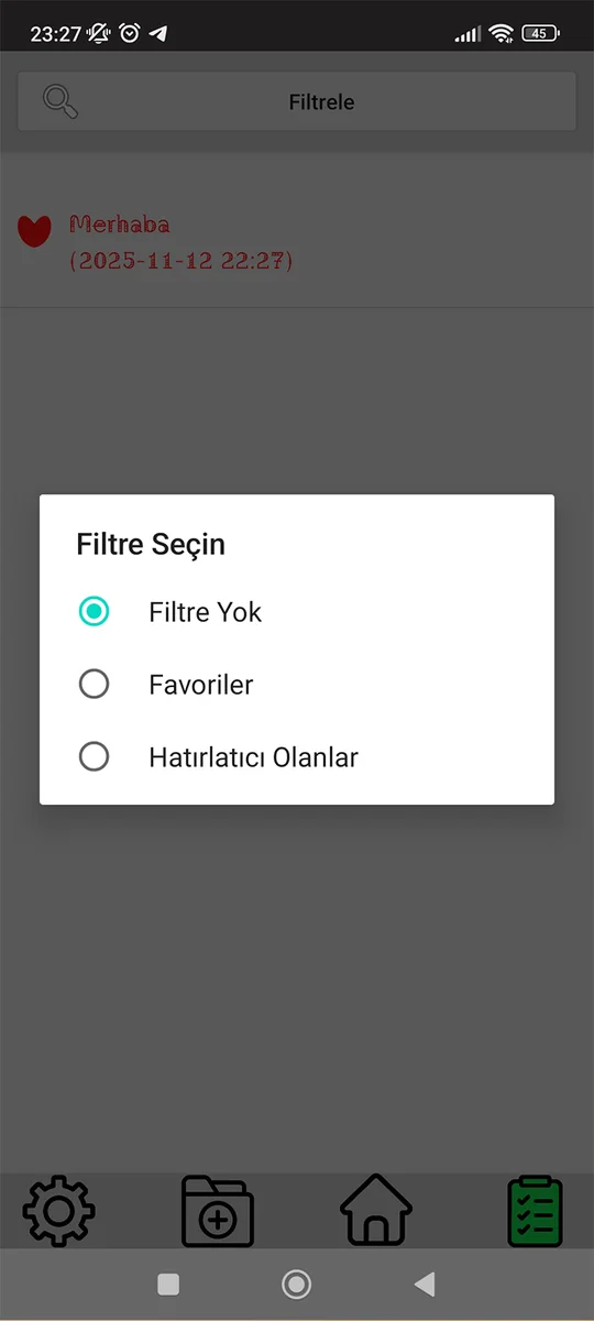 Anı Defteri ekran görüntüsü 3